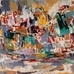 JOHN DAY AMERICAN BORN 1932 DIED 1982 Currently on exhibit at 25 Grand-Rue Vieille Ville 1204 Geneva Switzerland until May 16th 2021 open every day from 11 am to 19-00  see further details WWW.ARTADVISOR.CH